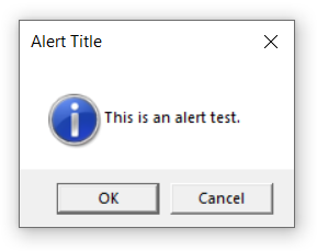 Create Message box in VBA or VBScript on Windows